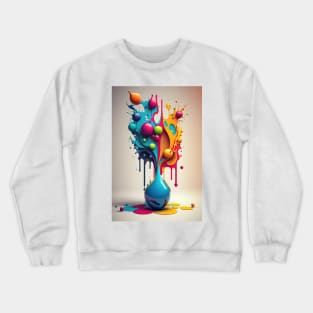 Liquid art Crewneck Sweatshirt